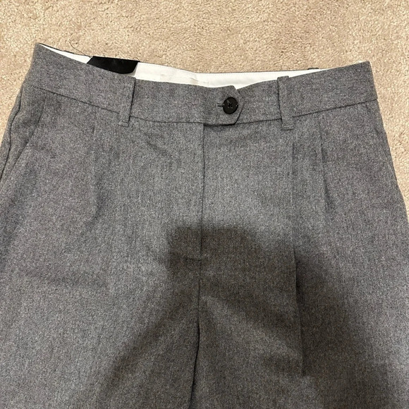 Wilfred Aritzia July trouser Pant Heather Medium Grey 6 NWT - Picture 8 of 9